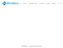 Tablet Screenshot of medadvo.com